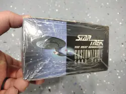 Star Trek Next Generation Customizable Card Game Sealed Expansion Sets Dmgd Box - Image 2