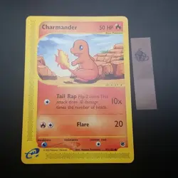 Charmander 97/165 - NON-HOLO - Expedition - eREADER - WOTC POKEMON CARD - NM/M - Image 1