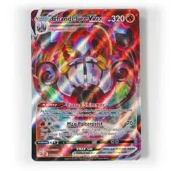Pokemon - Chandelure VMAX - 040/264 - SWSH Fusion Strike - Full Art Card - Image 1