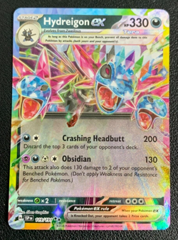 Hydreigon ex 119/191 Surging Sparks Double Rare Holo Pokemon TCG Card NM - Image 1