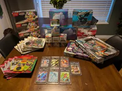 Pokemon Sealed and Slabs Bundle Job Lot Pokemon Cards - Image 1