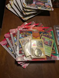 Pokemon Sealed and Slabs Bundle Job Lot Pokemon Cards - Image 2