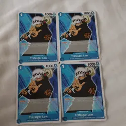 One Piece Card Game - ST03 Singles - Trafalgar Law - Blue X4 - Image 1