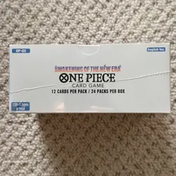 One Piece OP-05 Awakening of the New Era Booster Box - Brand New & Sealed Cards - Image 4