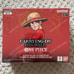 One Piece TCG | OP13 Carrying On His Will Booster Box (OP-13) | New | English - Image 1