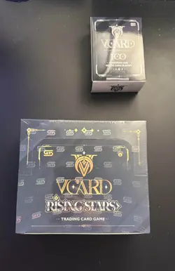 Gamersupps V Card Rising Stars 1st Edition Booster Box VTuber Cards TCG Sleeves - Image 1