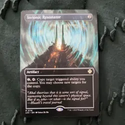 MTG Strionic Resonator - Borderless - Commander: The Lost Caverns of Ixalan NM - Image 1