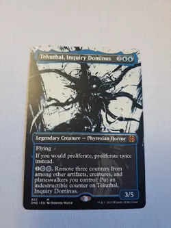 MTG - Tekuthal, Inquiry Dominus (Showcase) - Phyrexia: All Will Be One - LP - Image 1