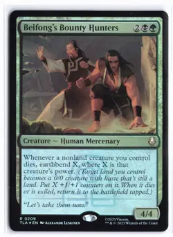 Beifongs Bounty Hunters Avatar the Last Air Bender Foil - Image 1