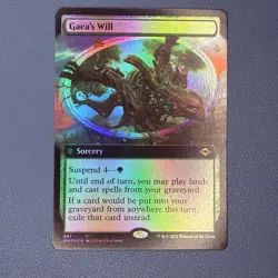 Gaea's Will (Extended Art) Modern Horizons 2 Foil MTG NM - Image 1