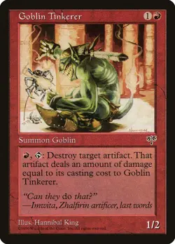 Mirage Goblin Tinkerer MTG Magic the Gathering NM - Image 1