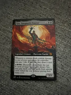 Gix, Yawgmoth Praetor - Extended Art BRO NM MTG - Image 1