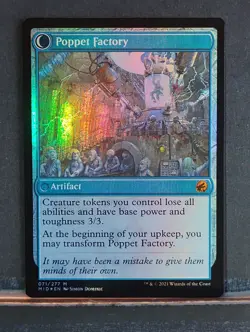 Poppet Stitcher; Foil; Innistrad: Midnight Hunt - Image 2