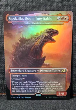 Godzilla, Doom Inevitable (Yidaro, Wandering Monster) FOIL - Ikoria MTG #375 NM - Image 1