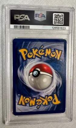 1999 Pokemon Base Set Unlimited GASTLY #50 PSA 8 NM-MT - Image 2