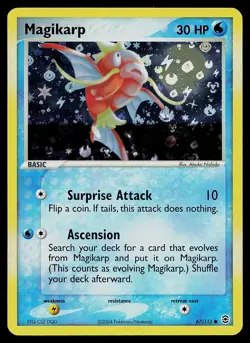 Pokemon Card - Magikarp FireRed & LeafGreen 67/112 Common Reverse Holo - Image 1