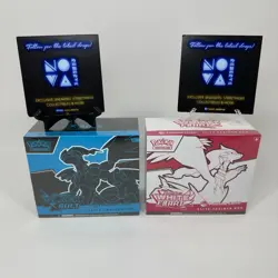 Pokemon TCG Scarlet & Violet Pokemon Center Black Bolt & White Flare ETB Lot 2 - Image 1