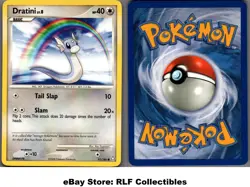 2008 Pokemon, D&P Legends Awakened, 91/146 Dratini, Common - Image 1