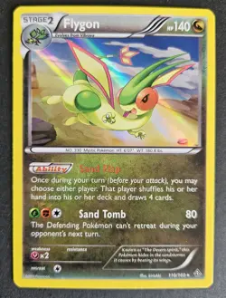Flygon Primal Clash 110/160 Holo Holo Rare LP Pokemon TCG - Image 1