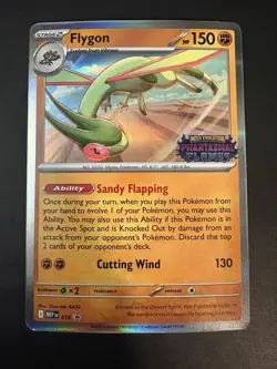 Flygon 016 Prerelease Mega Evolution Promo​ Near Mint Holofoil Pokemon TCG NM - Image 1