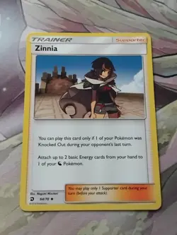 Pokemon - Zinnia 64/70 - Uncommon - Dragon Majesty - Near Mint - Image 1