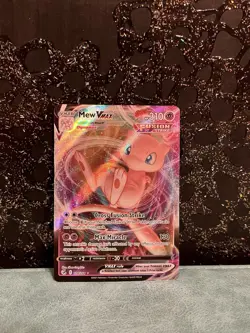 Pokemon TCG Mew VMAX 114/264 Swsh08: Fusion Strike Holo Ultra Rare - Image 1