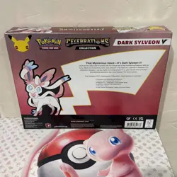 NEW-Pokemon Celebrations Dark Sylveon V Collection Box- SEALED- Evolving Skies - Image 2