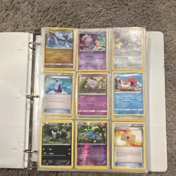 Pokemon TCG Binder Lot Nintendo Dragonair Drifloon English Standard Size - Image 1