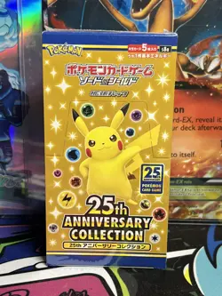 Pokemon Japanese 25th Anniversary Booster Box NEW US Seller - Image 5