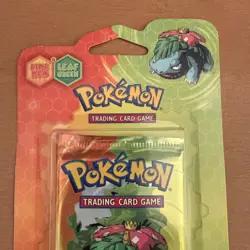 Pokemon 2004 EX Fire Red/Leaf Green Booster Blister Pack Venusaur Sealed - Image 2