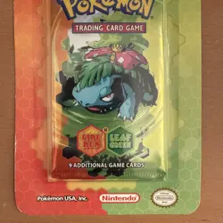 Pokemon 2004 EX Fire Red/Leaf Green Booster Blister Pack Venusaur Sealed - Image 3