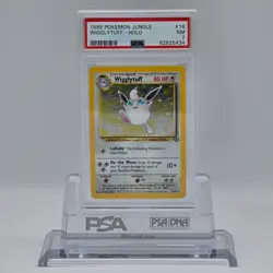 1999 Pokemon Jungle #16 Wigglytuff Holo Psa 7 - Image 1