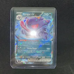 Gengar ex 104/162 Temporal Forces Double Rare Pokemon TCG - Image 1