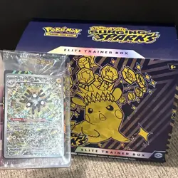 Pokemon TCG Surging Sparks Elite Trainer Box ETB Opened PROMO INCLUDED - Image 2