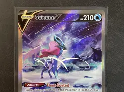 Suicune V GG38/GG70 Crown Zenith: Galarian Gallery Holo Pokemon TCG NM - Image 2