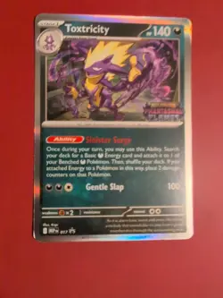 Toxtricity 017 Stamped Black Star Promo Pokemon TCG Phantasmal Flames - Image 1