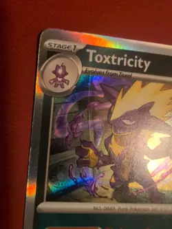 Toxtricity 017 Stamped Black Star Promo Pokemon TCG Phantasmal Flames - Image 3