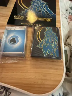 Pokemon Mega Evolution Lucario EMPTY ETB Box + Guide + Dice + Coin + Dividers - Image 4