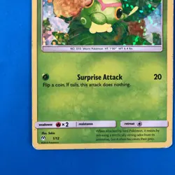 Caterpie 1/12 Holo Shatterfoil McDonald's Promo 2019 HP Pokemon - Image 3
