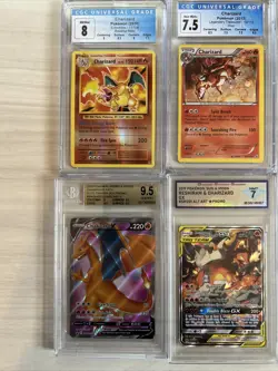 Pokemon TCG Charizard Lot! 7 Graded Charizards - PSA, BGS, DSG, PCG 7 To 9.5!!! - Image 2