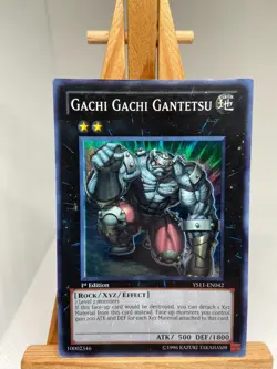 Gachi Gachi Gantetsu - Super Rare 1st Edition YS11-EN042 - MP - YuGiOh - Image 1