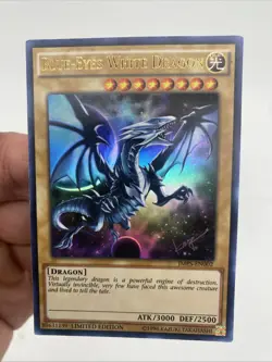 Yugioh Blue-Eyes White Dragon JMPS-EN002 Ultra Rare limited Edition VLP - Image 1
