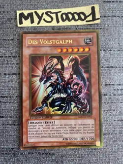 Carte Yu-gi-oh! Des Volstgalph GLD2-FR002 Gold Rare Francais Occasion - Image 1