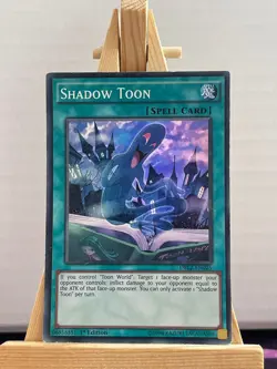 Schatten-Toon DRL2-EN025 Super Rare Englisch EX YUGIOH - Image 1