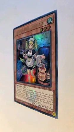 Yu-Gi-Oh Parlor Dragonmaid BLMM-EN060 Ultra Rare Emblazoned 1st Edition MINT! - Image 3