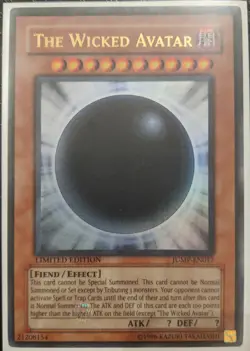 YuGiOh The Wicked Avatar Ultra Rare JUMP-EN017 NM - Image 1