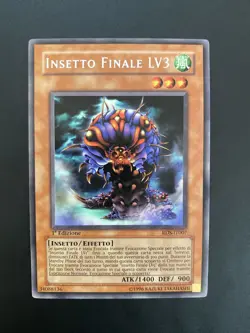 Yu-Gi-Oh Insetto Finale LV3 Rds-it007 Rara Ita 1ed Near Mint Nm - Image 1