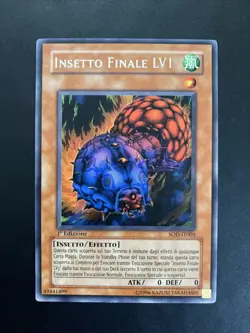 Yu Gi Oh Insetto Finale LV1 Sod-it005 Rara ITA 1ed Near Mint - Image 1