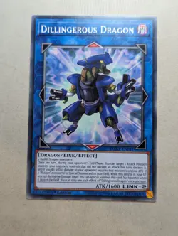 Dillingerous Dragon - DANE-EN041 - Common Yugioh - Image 1