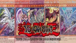 Yugioh 2020 The Dark Side of Dimensions Movie MVP1 Secret Rare 1st Edition MINT - Image 1